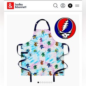 Quintessential Apron for Deadhead Inspired by groovy cuisine
